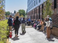 JUNE 12, 2024 - PORTLAND, OR: visit to Hazel King Lee housing complex during the CLPHA 2024 Conference at the Marriot in downtown Portland, OR (Photos by Diego G Diaz for Birdee Media).