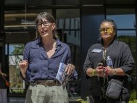 JUNE 12, 2024 - PORTLAND, OR: visit to Hazel King Lee housing complex during the CLPHA 2024 Conference at the Marriot in downtown Portland, OR (Photos by Diego G Diaz for Birdee Media).