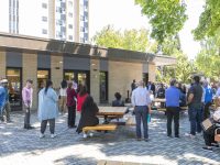 JUNE 12, 2024 - PORTLAND, OR: visit to Dahlke Mano Apartments housing complex during the CLPHA 2024 Conference at the Marriot in downtown Portland, OR (Photos by Diego G Diaz for Birdee Media).