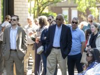 JUNE 12, 2024 - PORTLAND, OR: visit to Dahlke Mano Apartments housing complex during the CLPHA 2024 Conference at the Marriot in downtown Portland, OR (Photos by Diego G Diaz for Birdee Media).