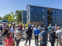 JUNE 12, 2024 - PORTLAND, OR: visit to Dekum Court Apartments housing complex during the CLPHA 2024 Conference at the Marriot in downtown Portland, OR (Photos by Diego G Diaz for Birdee Media).