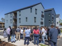 JUNE 12, 2024 - PORTLAND, OR: visit to Dekum Court Apartments housing complex during the CLPHA 2024 Conference at the Marriot in downtown Portland, OR (Photos by Diego G Diaz for Birdee Media).